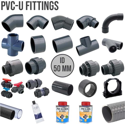 Pvc klebe fittings verbinder - klebe,