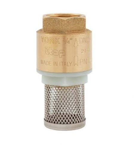 Fußventil aus messing 8 - aus, messing,